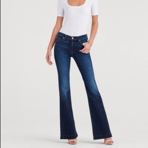 7 For All Mankind Denim - 7 For All Mankind Dojo Jeans Dark Wash
